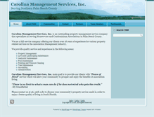 Tablet Screenshot of carolinapm.com